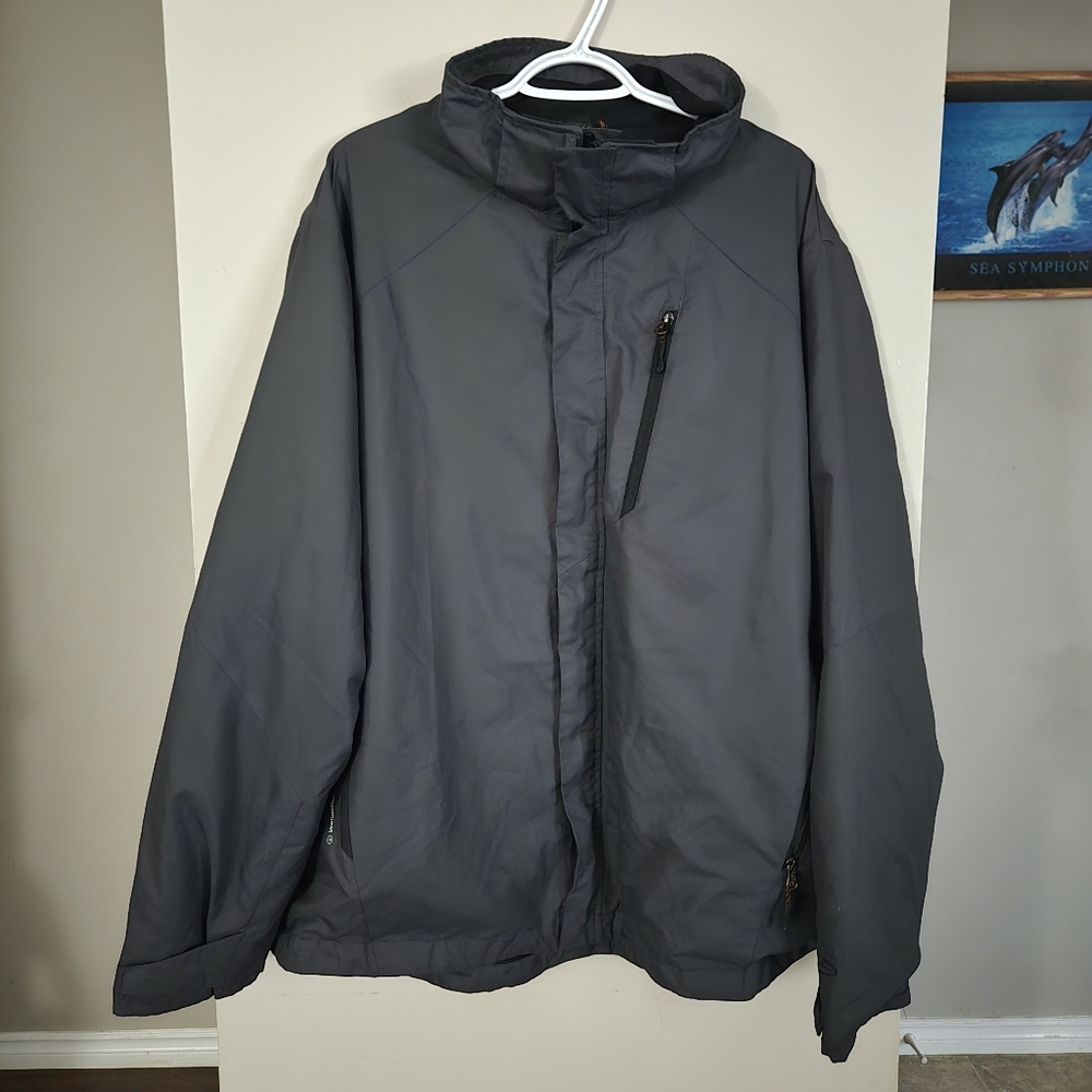Champion Men's VentureDry Dark Gray Performance Jacket XL X-Large